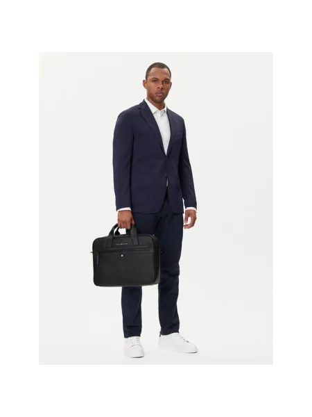 Torba na laptopa Tommy Hilfiger czarna