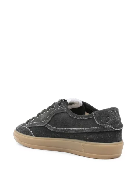 Sneakerși Autry din piele de căprioară negru