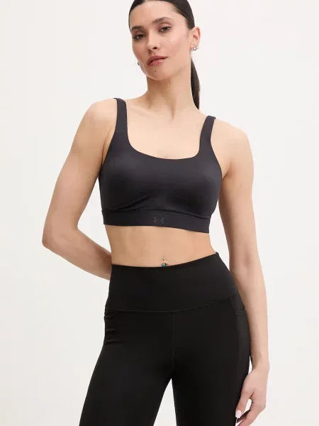 Under Armour sportovní podprsenka Effortless High černá