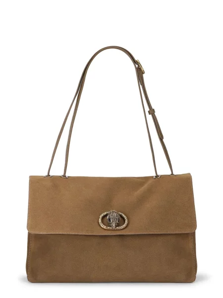 Shopper kabelka Kurt Geiger London hnědá