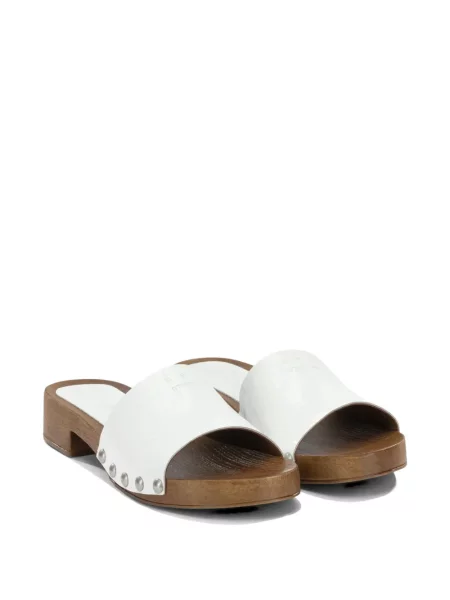 Sandale Copenhagen Studios din piele alb