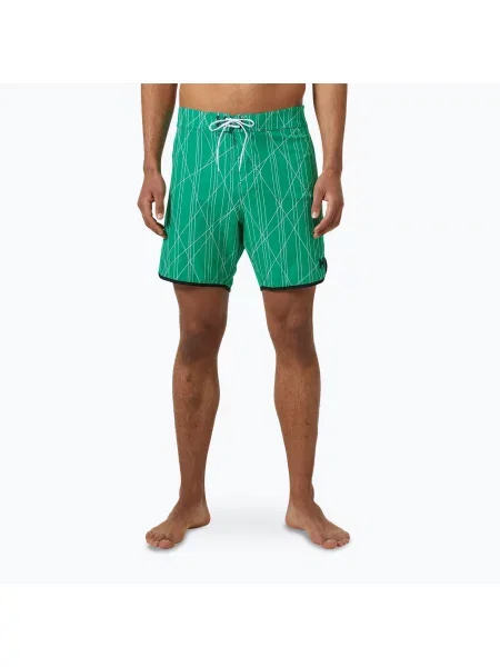 Olcsóbban. Férfi úszónadrág Helly Hansen HP Curve Board 7” bright green. Méret: 33 zöld