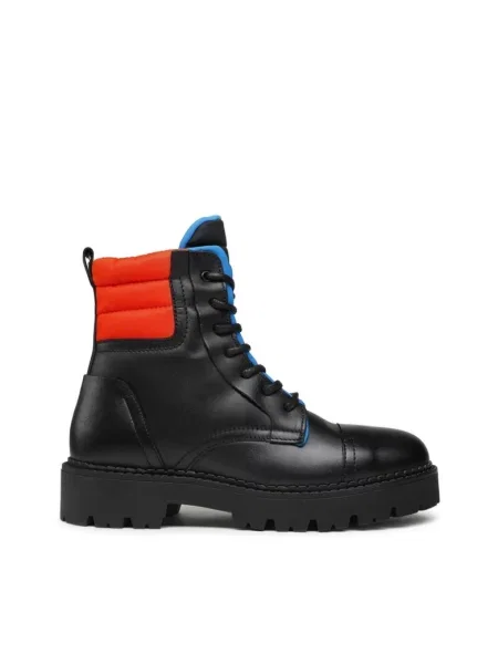 Botki Tommy Jeans czarne