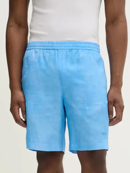 MSGM pantaloni scurți bărbați albastru