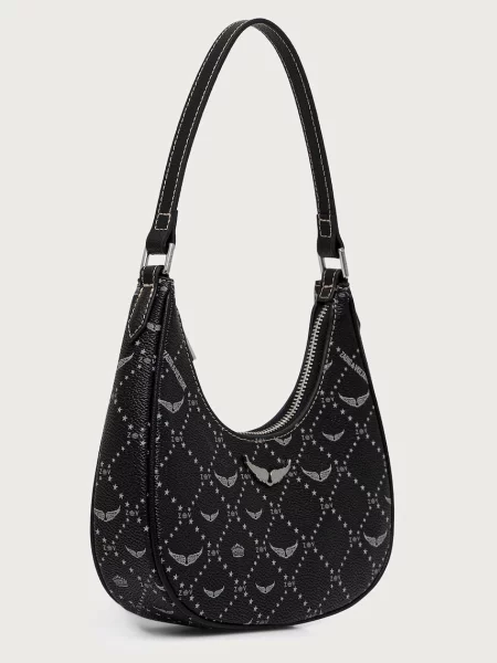 Rucsac Zadig & Voltaire din piele negru