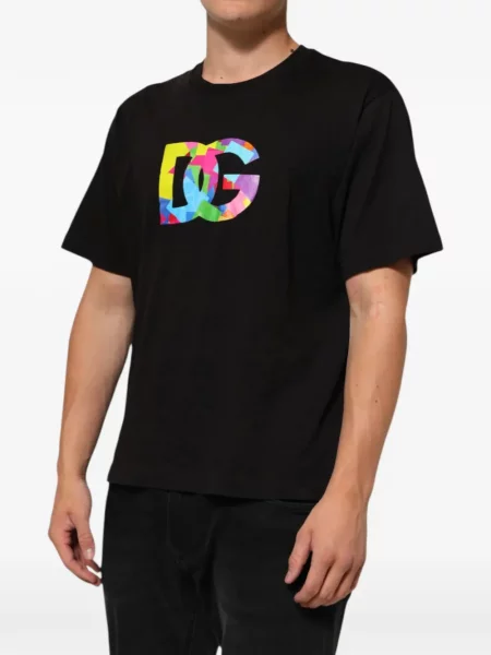 Tricou Dolce & Gabbana cu imagine negru