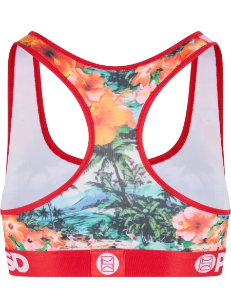 PSD Melltartó Hawaiian Luxe kék / sötétzöld / narancs piros