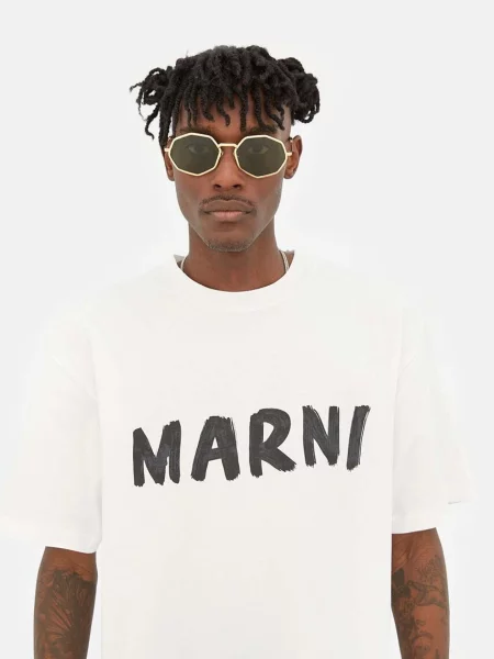 Солнцезащитные очки Marni зеленые