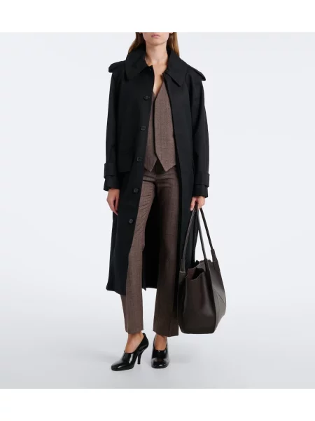 Pantaloni Victoria Beckham maro