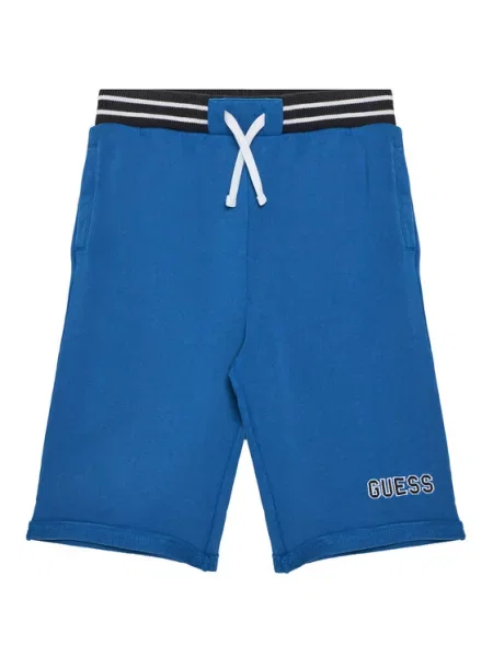 Guess Szorty sportowe Oversize niebieski
