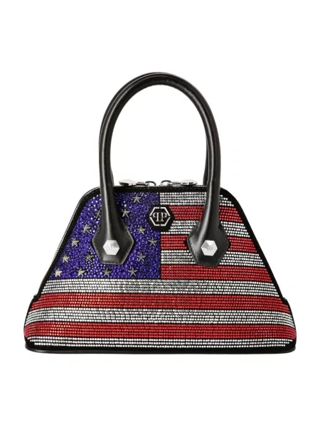 Torebka Philipp Plein zamszowa