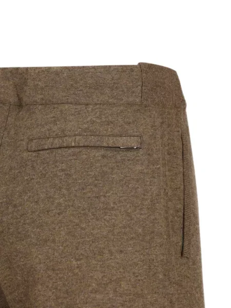 Pantaloni Loro Piana cu cordon maro