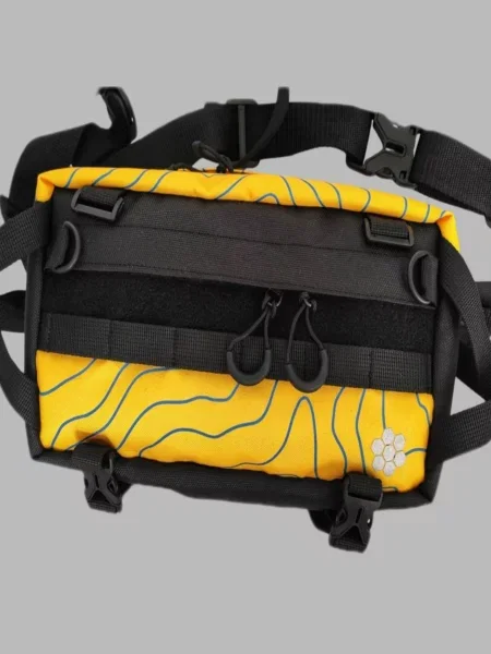 Поясная сумка Lesenok желтая
