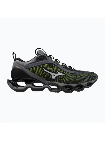 Sneakers Mizuno Wave Prophecy Green Glow/ Cloudscape/ Quiet Shade EUR 44 fekete
