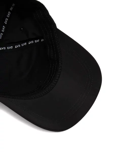 Κασκέτο Ea7 Emporio Armani με αυτόγραφο μαύρο