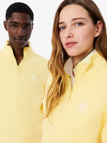 Свитшот Lacoste желтый