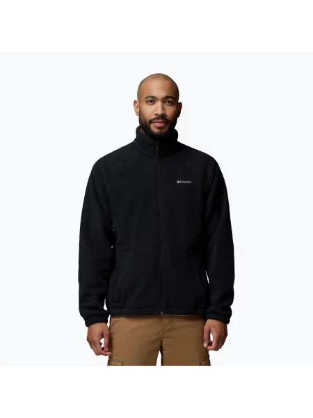 Мъжки поларен суитшърт Columbia Timber Crest MTR Fleece Full Zip black черно
