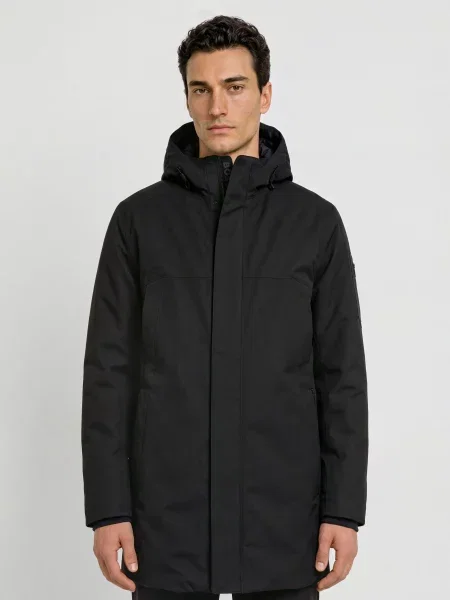 Boss Parka Hexatech černá