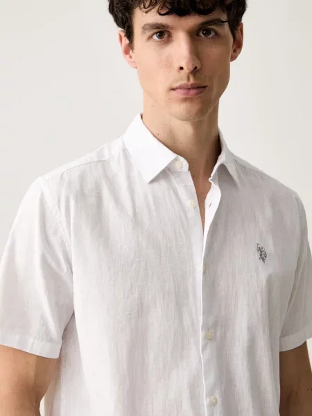 Льняная рубашка U.s. Polo Assn.