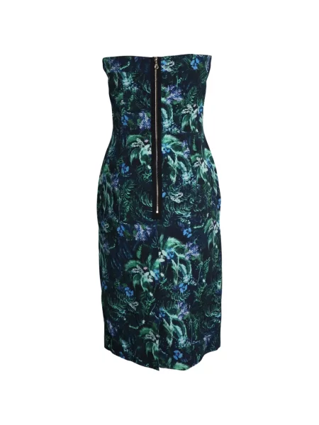 Rochie Erdem cu imagine de costum albastru