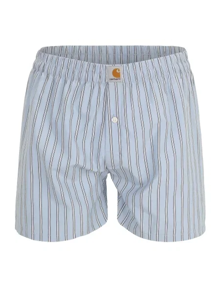 Carhartt WIP Boksarice nebeško modra / črna bela