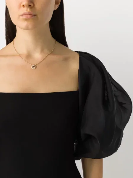 Pakabukas Aurelie Bidermann su granatu geltona