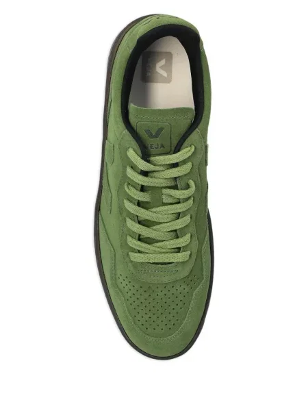 Szarvasbőr sneaker Veja zöld