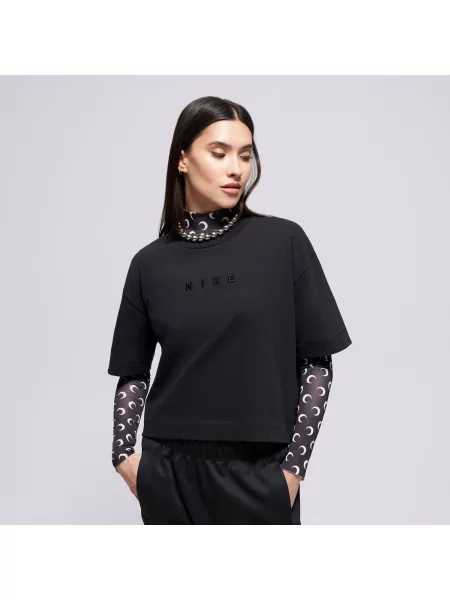 Nike T-Shirt Luxe Ss Tee Boxy W Nsw czarna