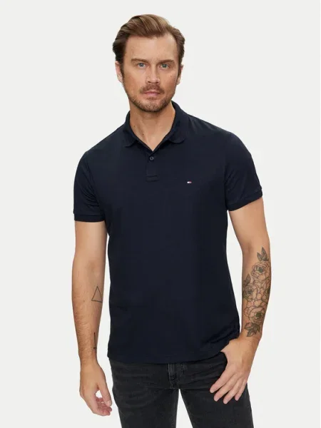 Tommy Hilfiger Tricou polo Essential Bleumarin