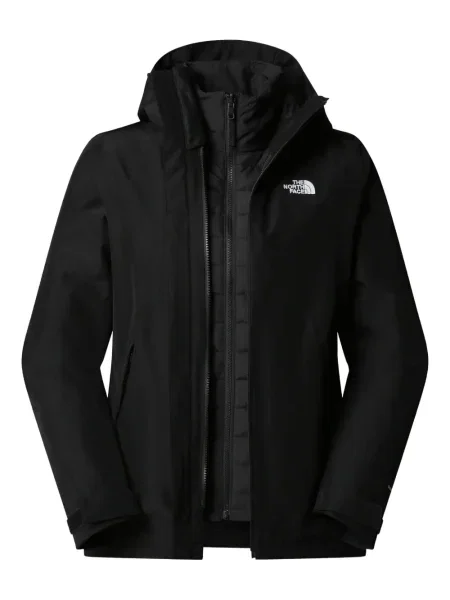 Geacă The North Face cu glugă negru