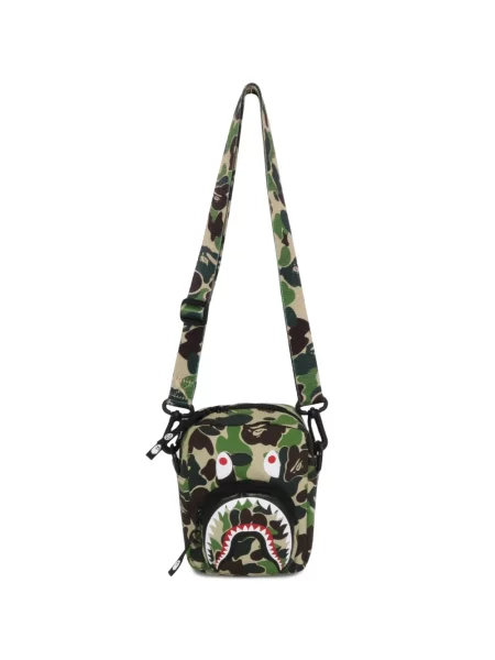 Terepmintás crossbody táska A Bathing Ape® nyomtatás zöld