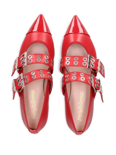Балеринки Pretty Ballerinas с катарама червено