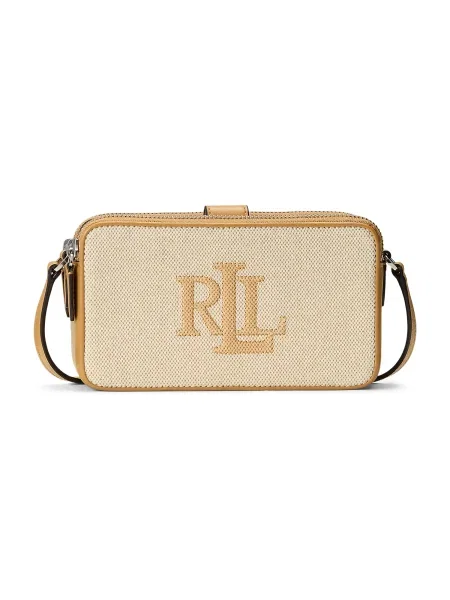 Lauren Ralph Lauren Torba za čez ramo svetlo rjava bež