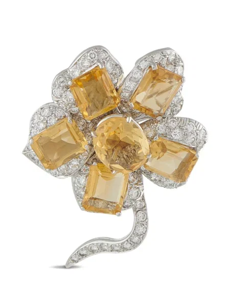 Diamant brosa Lb Exclusive argintiu