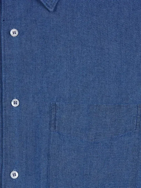 Košile Aspesi modrá