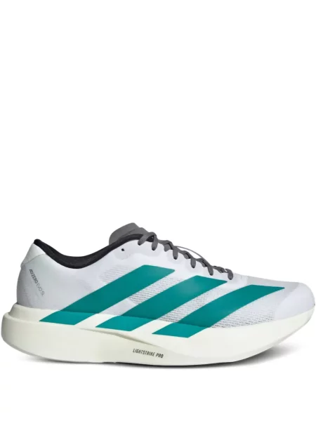 Кожени маратонки Adidas Adizero с перли бяло