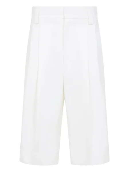 Szorty Carven plisowane białe