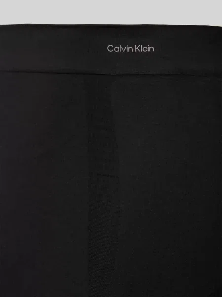 Spodnie z nadrukiem z logo Calvin Klein Underwear czarne