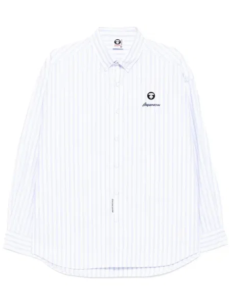 Prugasta košulja Aape By *a Bathing Ape® bijela