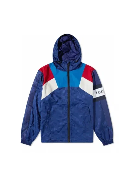 Kurtka Tommy Hilfiger z kapturem niebieska