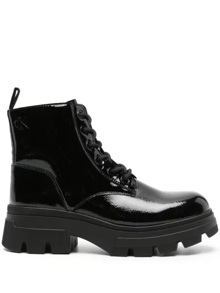 Cizme scurte Calvin Klein Jeans negru