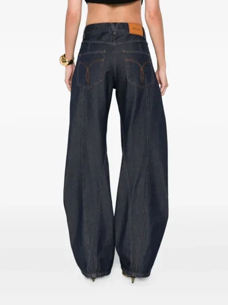 Blugi boyfriend Versace albastru