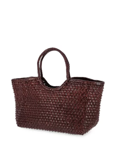 Geantă shopper Dragon Diffusion din piele maro