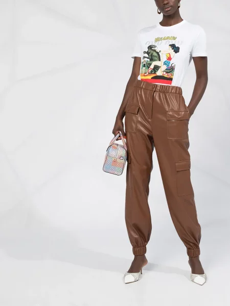 Pantaloni Msgm maro