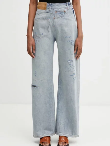 Maison Margiela blugi relaxed fit pentru femei