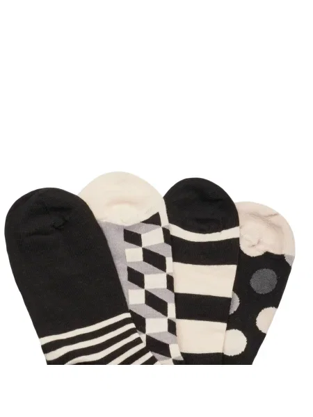 Happy Socks Zokni szürke fehér fekete
