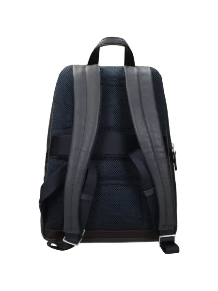 Rucsac Piquadro din piele albastru