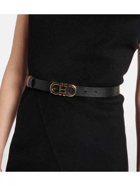 Curea Ferragamo din piele negru