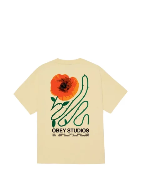 Raštuotas marškinėliai Obey