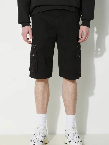 Kratke hlače Alpha Industries črna